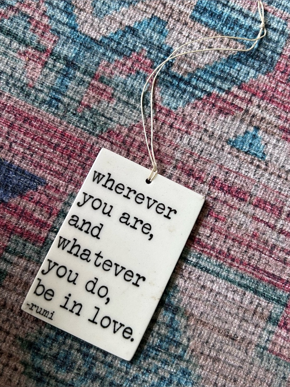 RUMI Ceramic ornament